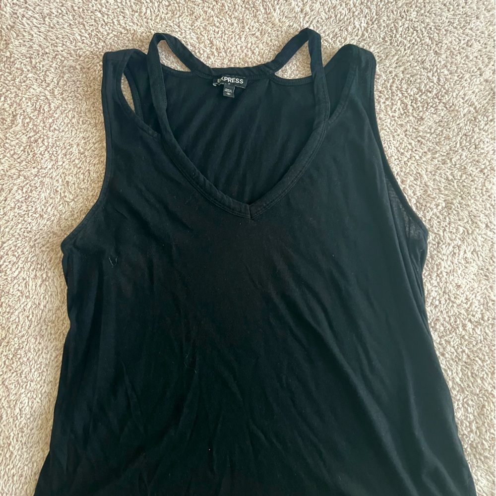 Express Strapy Black Tanktop